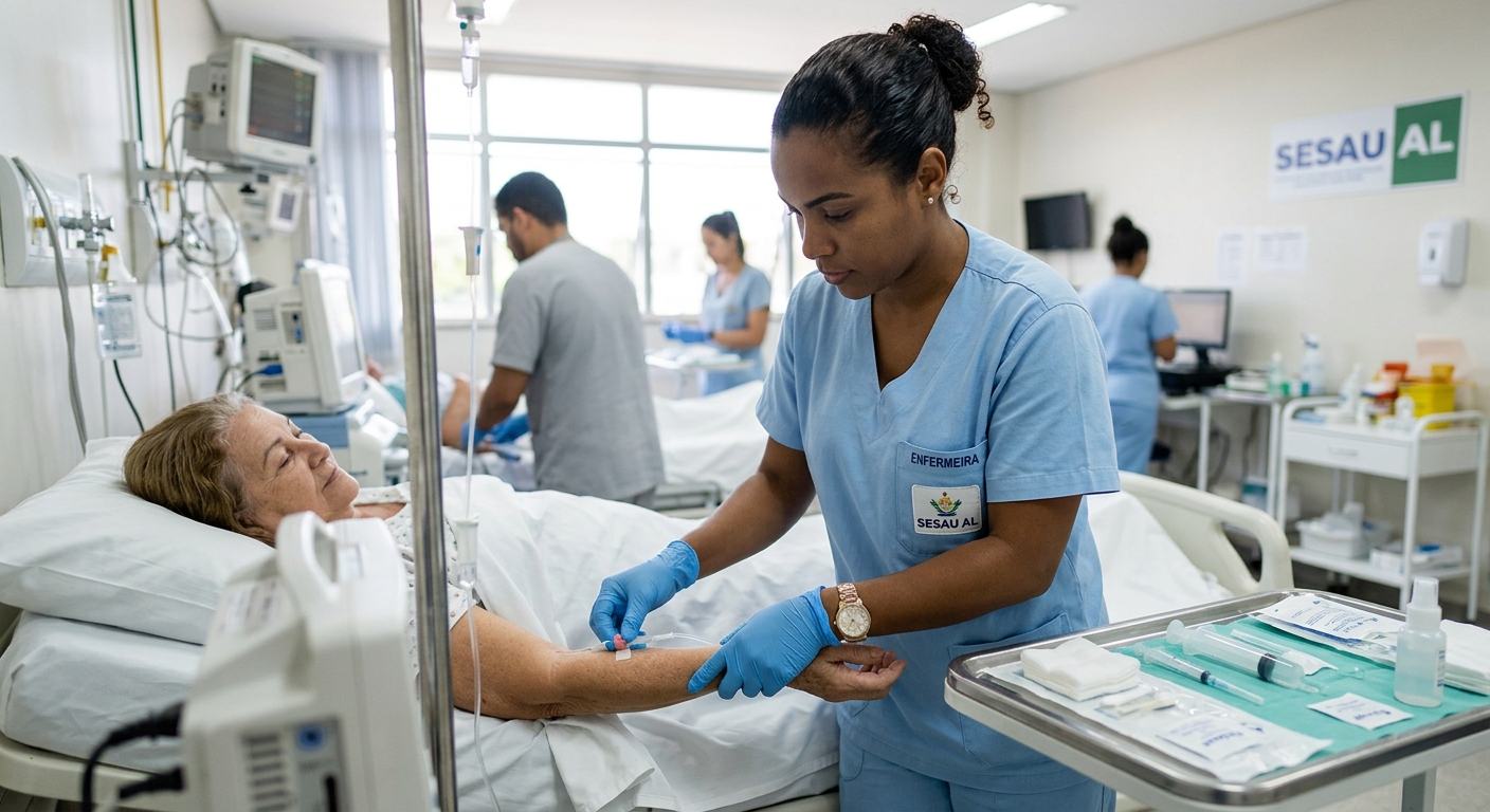 Perspetivas de Carreira no Setor Público: Vantagens das Vagas no Concurso Sesau AL